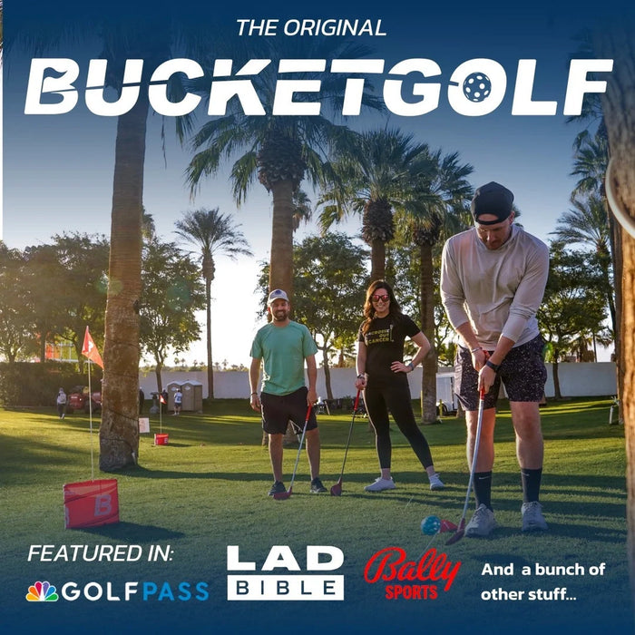 BUCKETGOLF 3 Hole Bundle - Ultimate Backyard Golf Game for All Ages