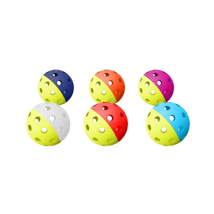 BUCKETGOLF Fusion Balls with Distinct Split Color Design, 6 Pack