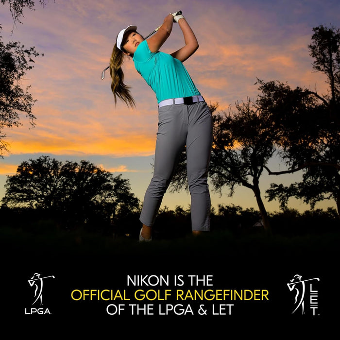 Nikon COOLSHOT 20i GIII Golf Rangefinder with Slope and First Target Priority Mode