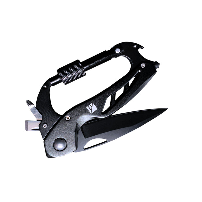 Carabiner Pro Stainless Steel Survival Multi-Tool | Durable and Portable