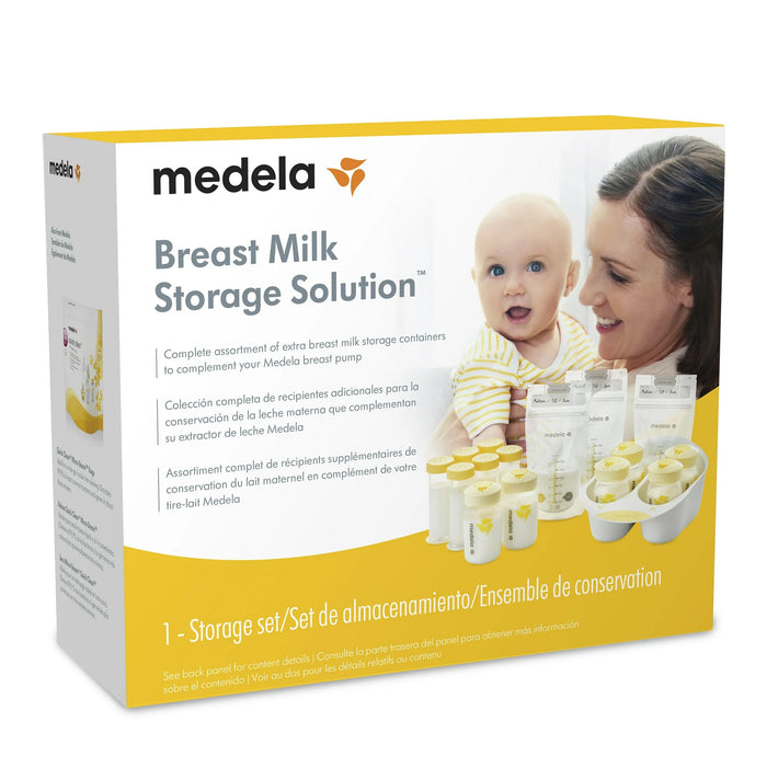 Medela Breast Milk Storage Solution Set | Store and Organize | BPA Free, 45 Pieces