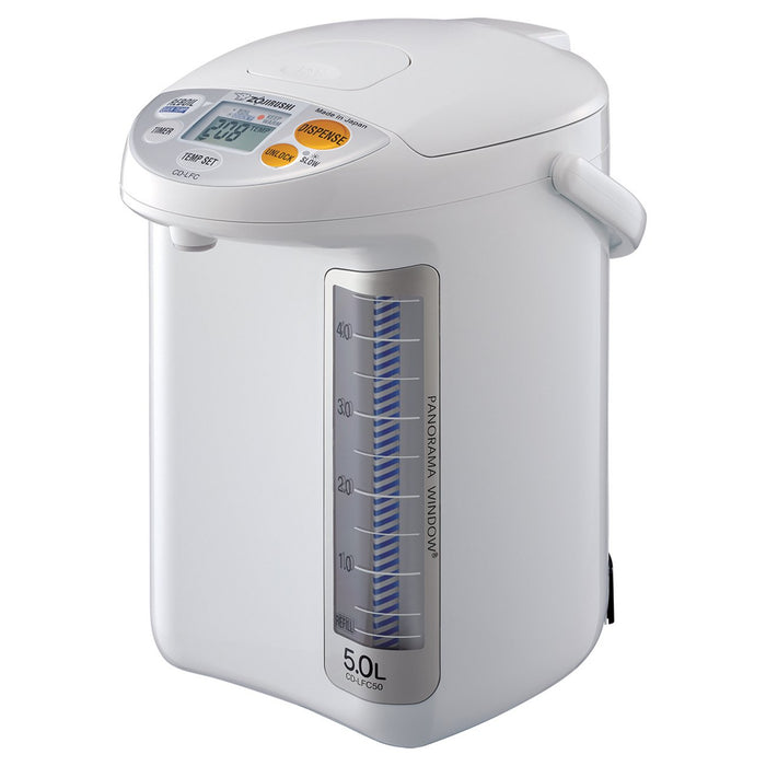 Zojirushi Panorama Window Micom Water Boiler and Warmer -5 Liters