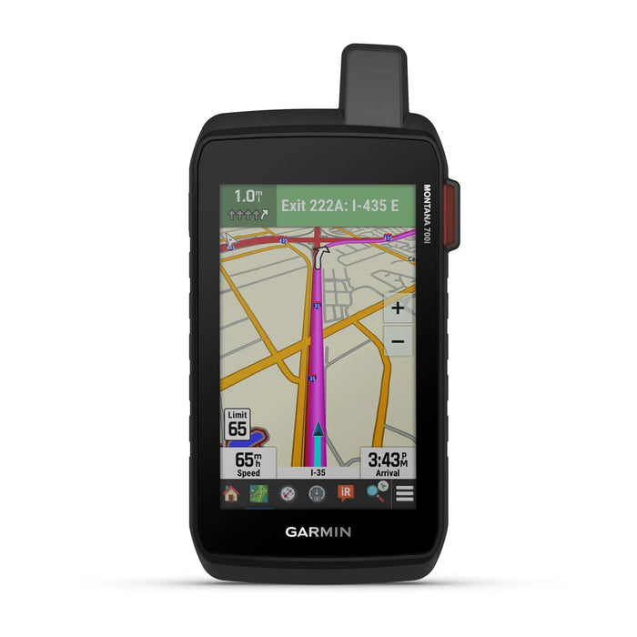 Montana 700 Series 5" Rugged GPS Touchscreen Navigator with Routable Maps