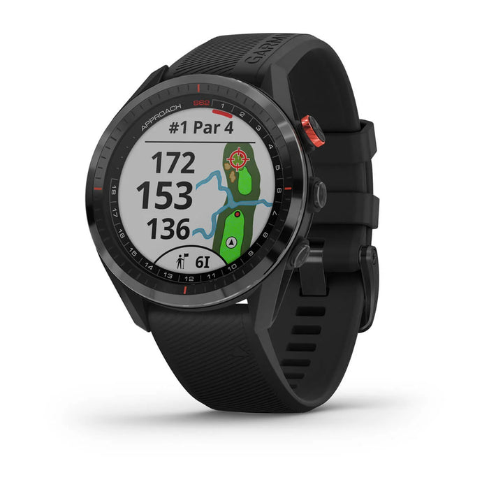 Approach S62 Premium Golf GPS Watch with Built in Virtual Caddie and 42K Courses