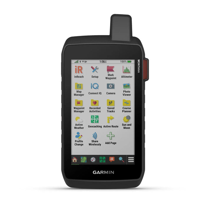 Garmin Montana 760i GPS Touchscreen Navigator with inReach Technology & 8 MP Camera