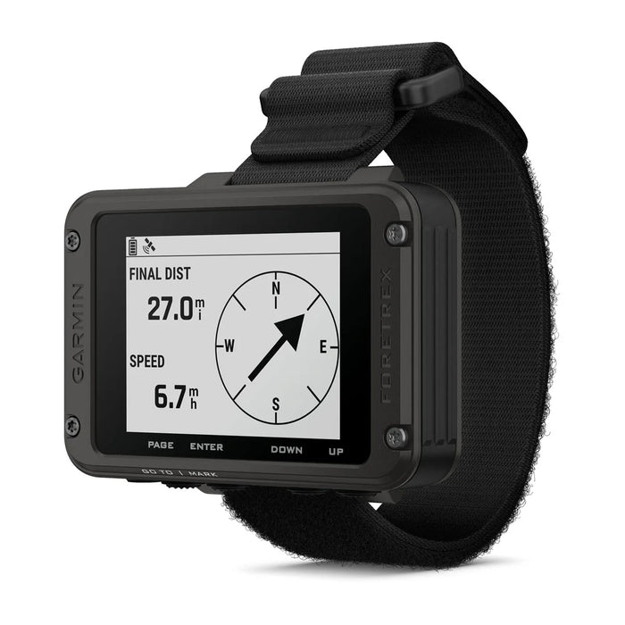 Garmin Foretrex 801 Wrist-Mounted GPS Navigator with Upgraded Multi-Band GNSS & Strap