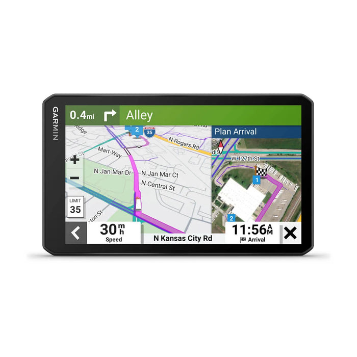 dezl OTR710, 7" GPS Truck Navigator with High-Resolution Satellite Imagery