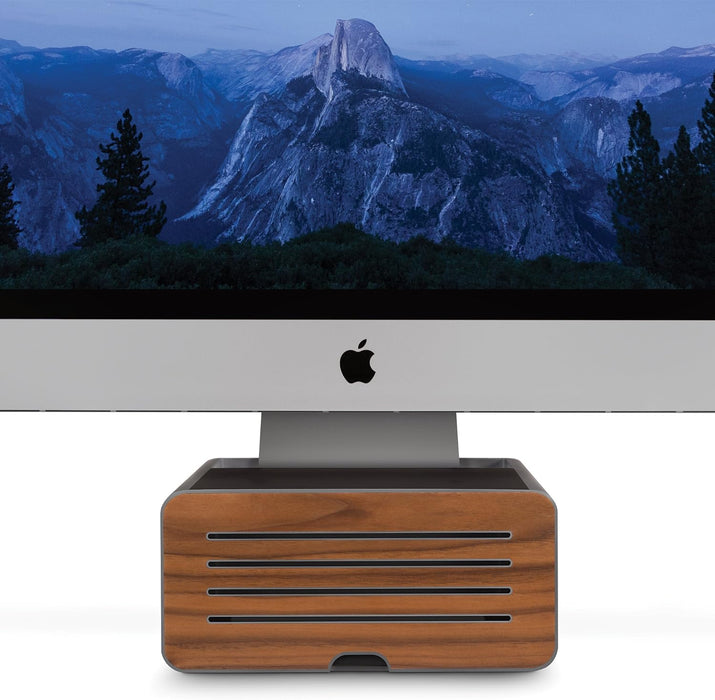 Twelve South HiRise Pro Adjustable Stand for Apple iMac with Built-In Gear Garage
