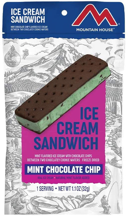 Mountain House - Mint Chocolate Chip Ice Cream Sandwich