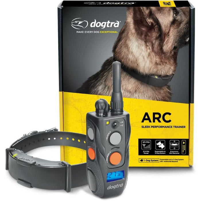 ARC 3/4-Mile Remote Dog Training E-Collar System with 127 Correction Levels