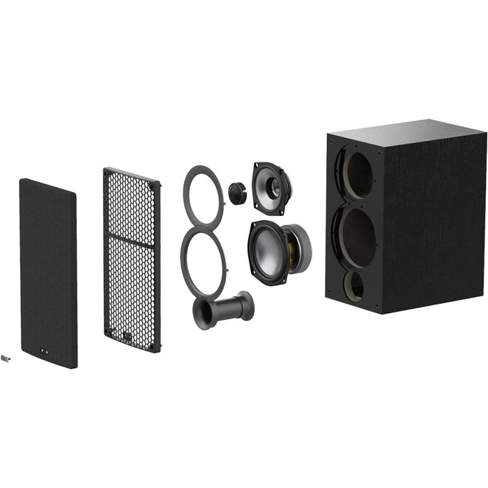 Uni-Fi 2.0 3-Way 5.25" Bookshelf Speaker for Home Theaters and Stereo Systems