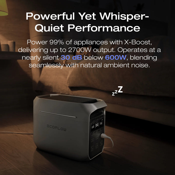 EcoFlow DELTA 3 Plus Portable Power Station with X-Stream Technology