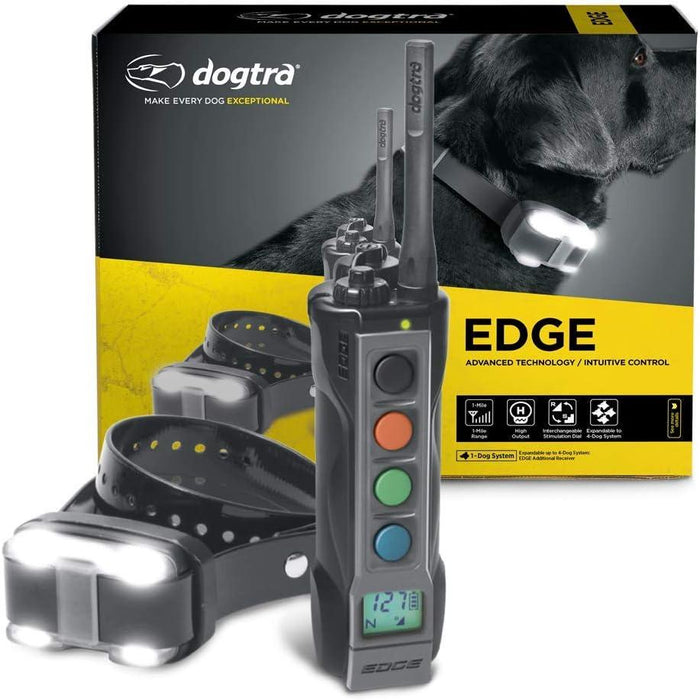 Edge 1-Mile Waterproof Remote Training E-Collar with LED E-Collar