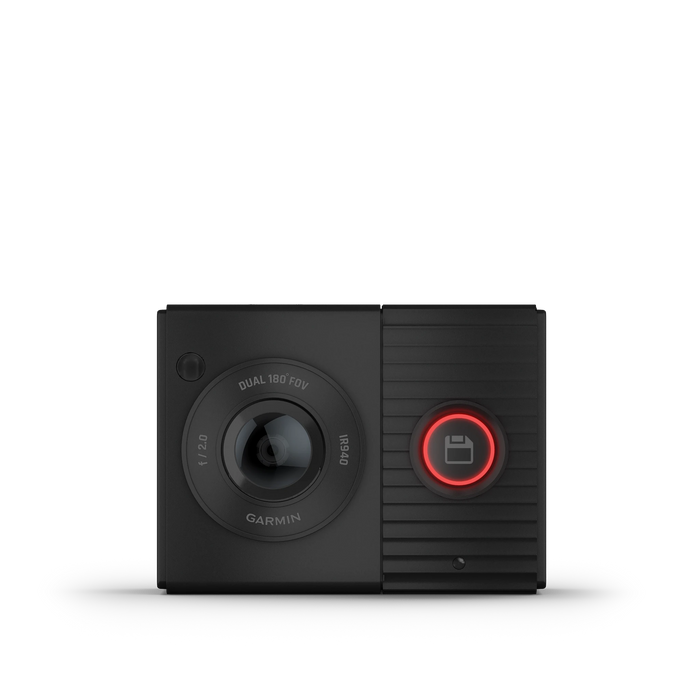 Dash Cam Tanden | Dual-Lens with Two 180-Degree Lenses and Night Vision Mode