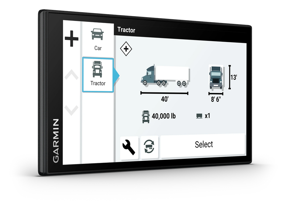 dezl OTR610 GPS Truck Navigator with 6"Easy to Read Display