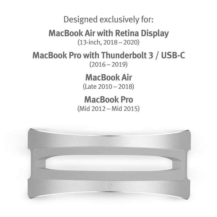 Twelve South BookArc Vertical Stand for Apple MacBook with Built-in Cable Catch