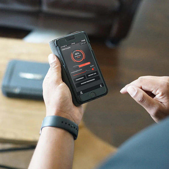 Vaultek VT Series VTi Bluetooth Biometric Pistol Safe with Advanced Anti-Theft Protection