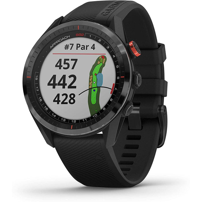 Approach S62 Premium Golf GPS Watch with Built in Virtual Caddie and 42K Courses