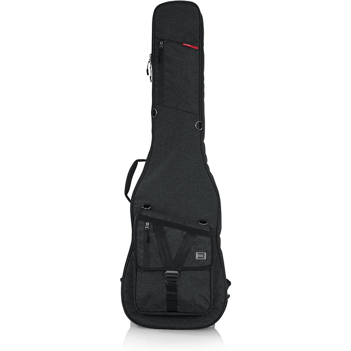 Gator Cases Transit Series Bass Guitar Gig Bag with Charcoal Black Exterior