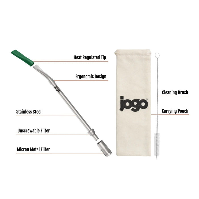 Ultra-Portable Stainless Steel Brewing Straw for Coffee, Tea, and More