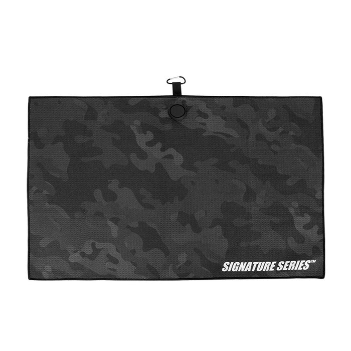 Signature Series Golf Towel with Magnetic Mount and Carabiner Clip