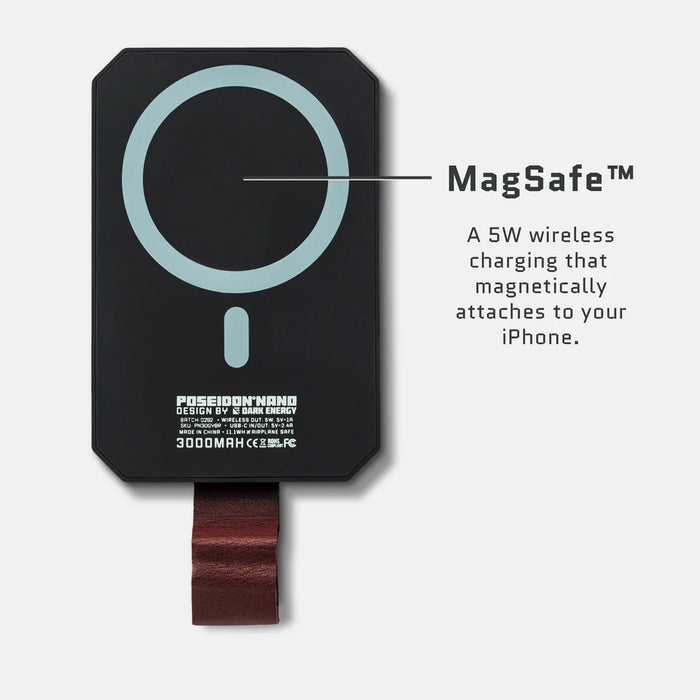 Dark Energy Poseidon Nano Portable Charger with 3,000 mAh Power Capacity