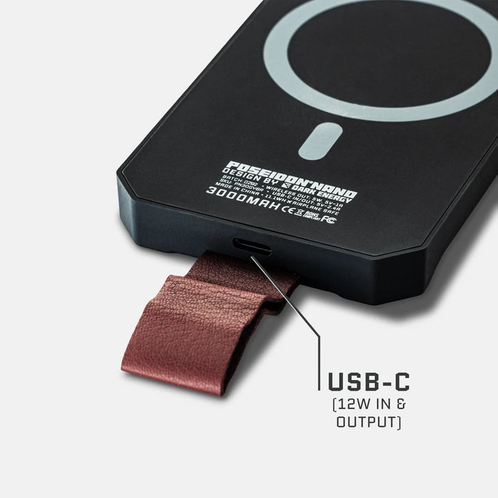 Dark Energy Poseidon Nano Portable Charger with 3,000 mAh Power Capacity