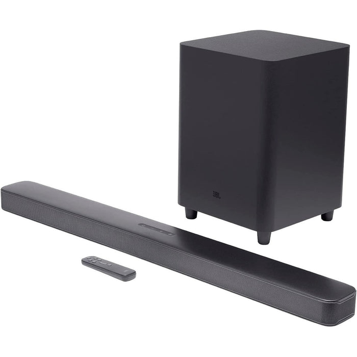 JBL - Bar 5.1 Soundbar with Built-in Virtual Surround, 4K and 10" Wireless Subwoofer