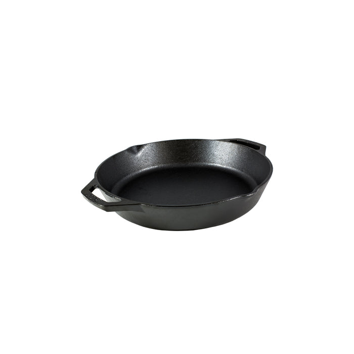 Lodge - 12 Inch Cast Iron Dual Handle Pan