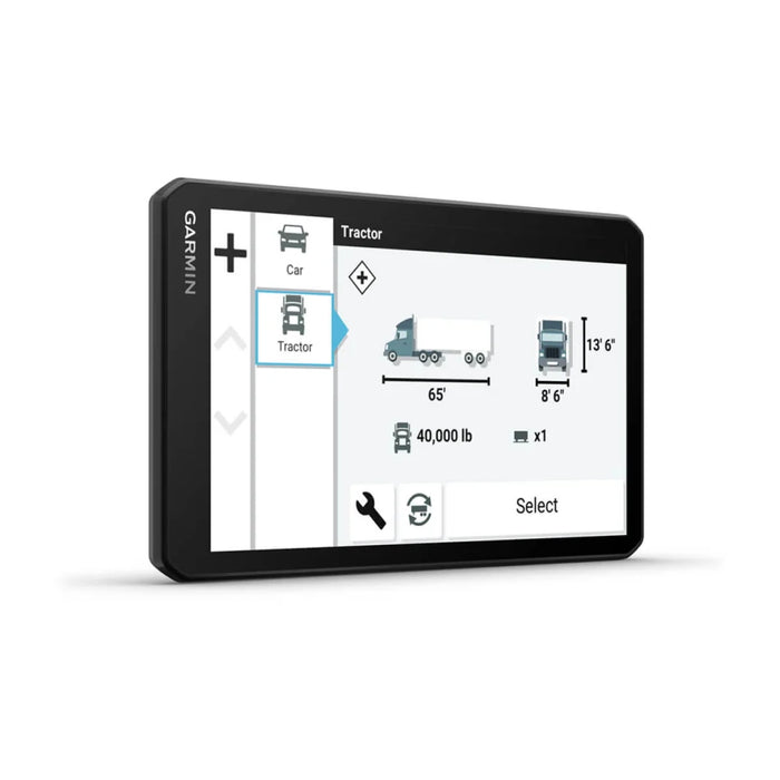 dezl OTR710, 7" GPS Truck Navigator with High-Resolution Satellite Imagery