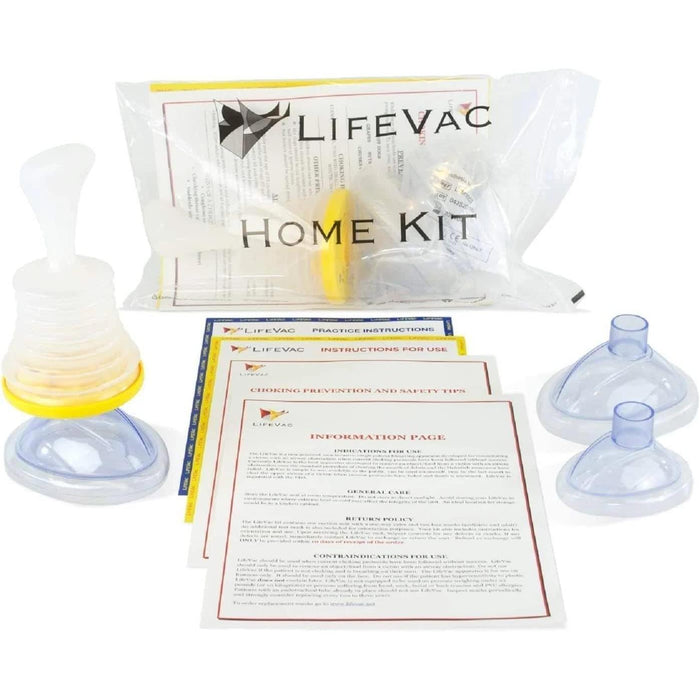 LifeVac - Portable Choking Rescue Device Home First Aid Kit for Adults and Children, 1 Pack