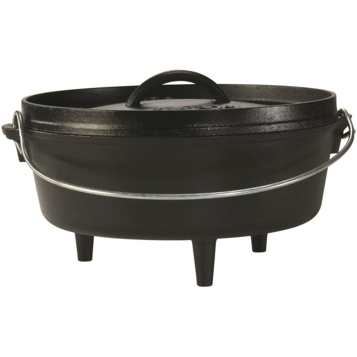 Lodge - 10 Inch / 4 Quart Cast Iron Camp Dutch Oven