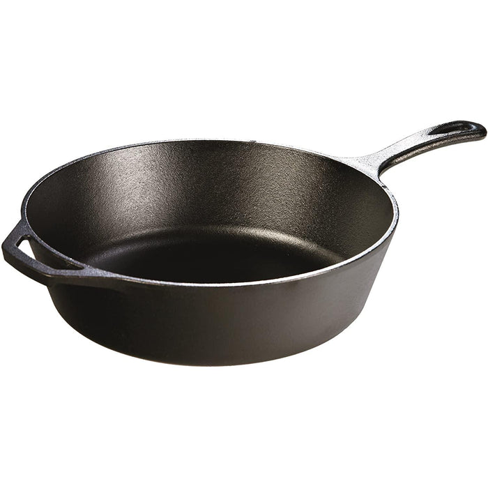 Lodge - 12 Inch / 5 Quart Cast Iron Deep Skillet