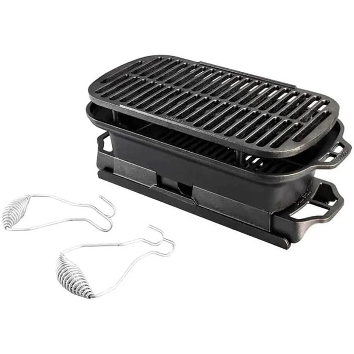 Lodge Seasoned Sportsman's Pro Cast Iron Grill