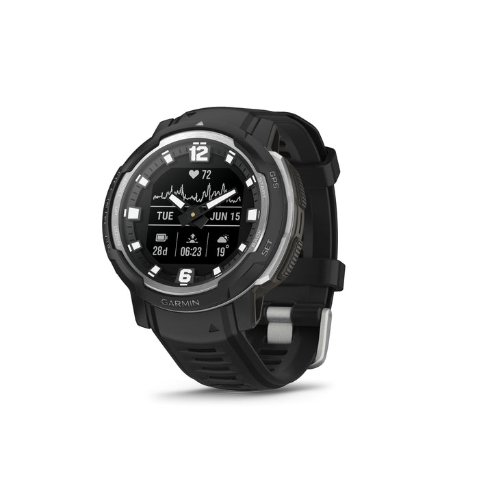 Instinct Crossover Series Rugged GPS Smartwatch with RevoDrive Technology