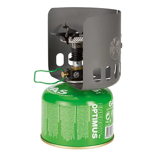 Optimus Durable Clip-On Windshield | Compatible with Every Gas Canister