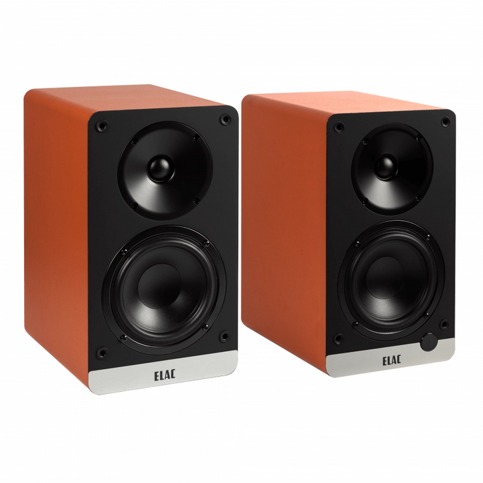 ConneX Series 4.5" Powered Bookshelf Speakers with Built in Bluetooth