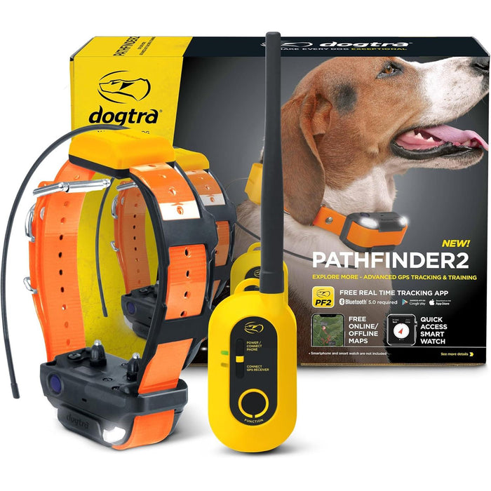 Pathfinder 2 9-Mile GPS Tracking and Training E-Collar | 21-Dogs Expandable