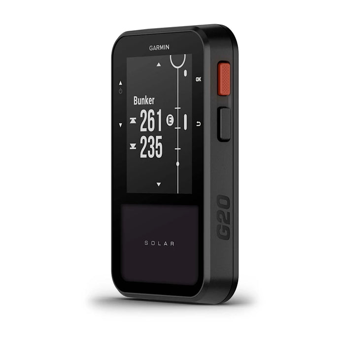 Garmin Approach G20 Solar Golf Handheld GPS with High-Resolution Display