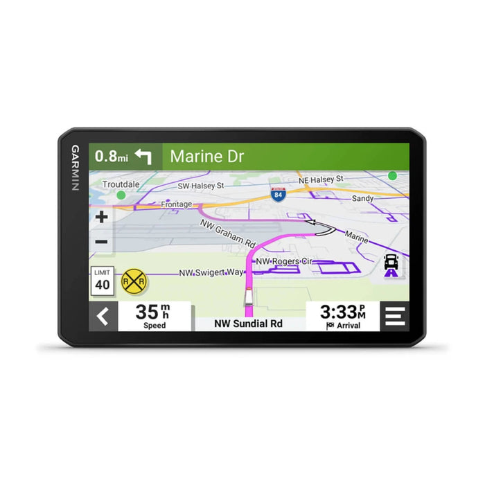 dezl OTR710, 7" GPS Truck Navigator with High-Resolution Satellite Imagery