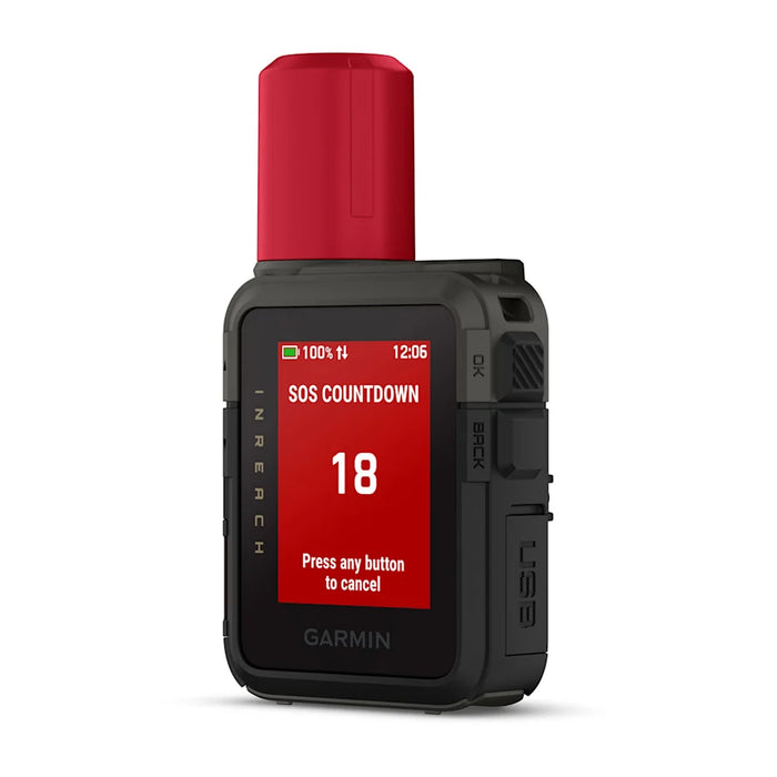 Garmin InReach Mini 3 Compact Global Satellite Communicator with Touchscreen