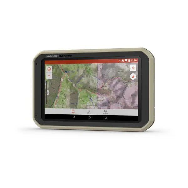 Overlander 7" Rugged Multipurpose Off-Grid Navigator with Color Touchscreen