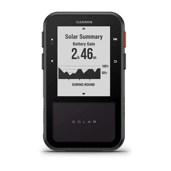 Garmin Approach G20 Solar Golf Handheld GPS with High-Resolution Display