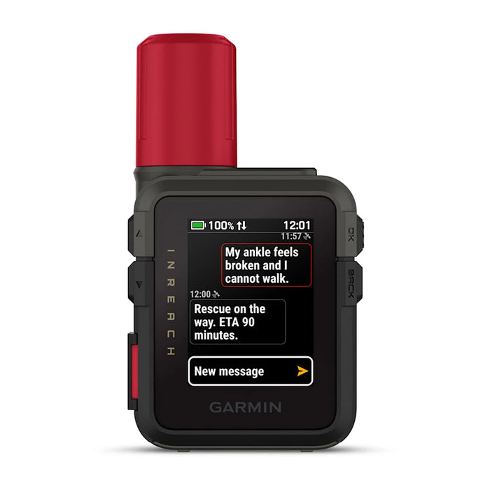 Garmin InReach Mini 3 Compact Global Satellite Communicator with Touchscreen
