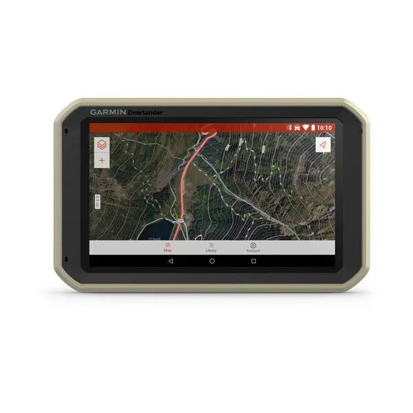 Overlander 7" Rugged Multipurpose Off-Grid Navigator with Color Touchscreen