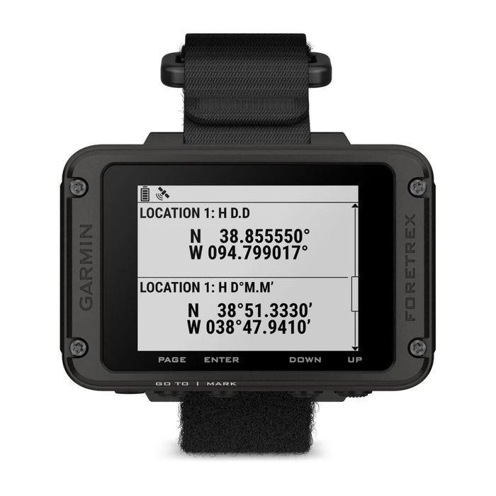 Garmin Foretrex 801 Wrist-Mounted GPS Navigator with Upgraded Multi-Band GNSS & Strap