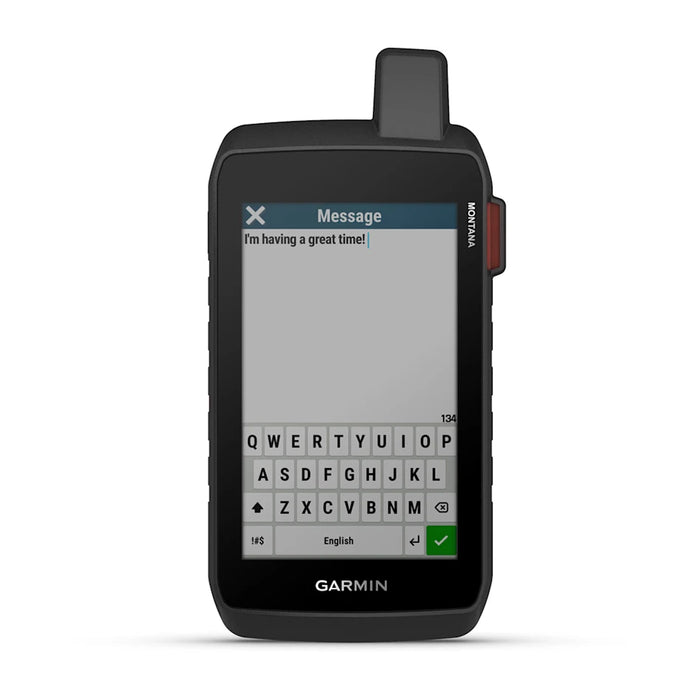 Garmin Montana 760i GPS Touchscreen Navigator with inReach Technology & 8 MP Camera