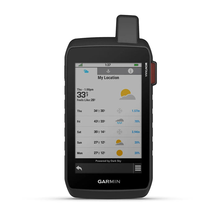 Garmin Montana 760i GPS Touchscreen Navigator with inReach Technology & 8 MP Camera