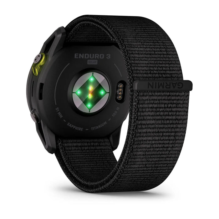 Enduro 3 51MM Ultraperformance GPS Smartwatch with Built-in LED Light and Solar Charging