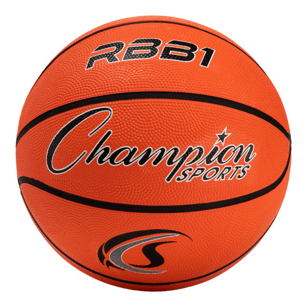 Pro Size 7 Rubber Basketball with Superior Air Retention and Multiple Colors